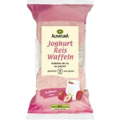 Bio Reiswaffeln Joghurt Erdbeer 100G