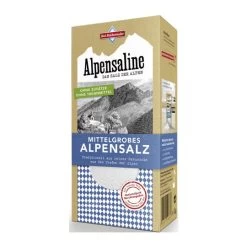Reichenhaller Alpensaline Mittelgrobes Alpensalz 1KG