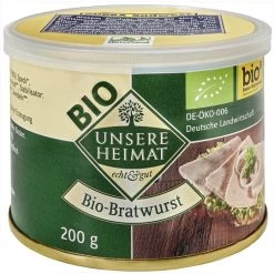 Heimat Bio-Bratwurst 200G