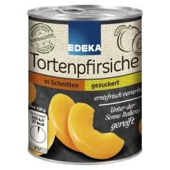 Tortenpfirsiche In Schnitten Gezuckert Klein 225G