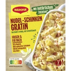 Fix Nudel Schinken Gratin 33G
